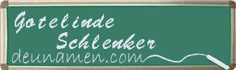 Gotelinde Schlenker Visitenkarte